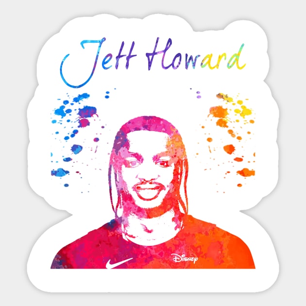 Jett Howard Sticker by Moreno Art